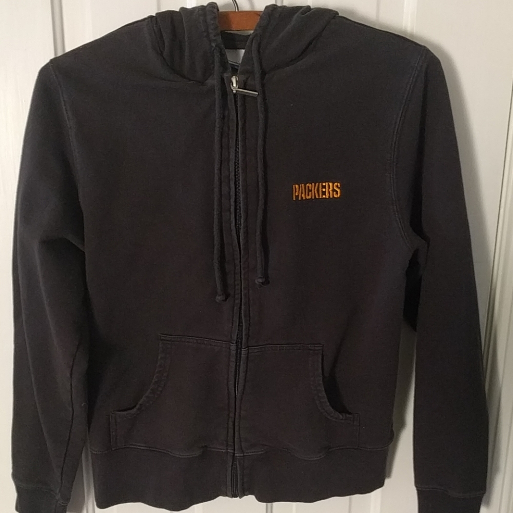 GREENBAY PACKER zip-up sweatshirt